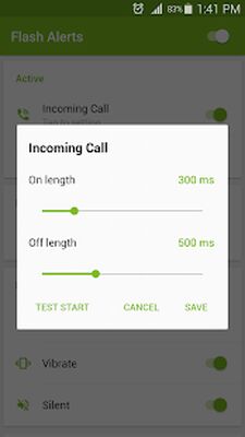 Download Flash Alerts on Call and SMS (Pro Version MOD) for Android