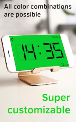Download Huge Digital Clock (Premium MOD) for Android
