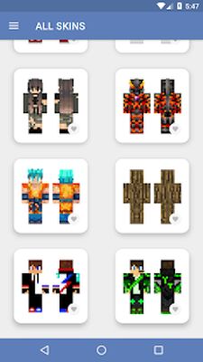 Download Skins for Minecraft PE (Unlocked MOD) for Android