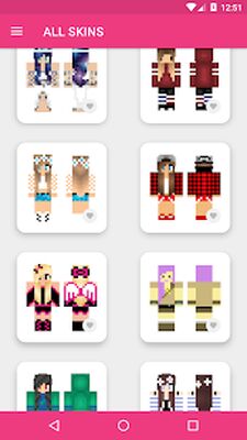 Download Girls Skins for Minecraft PE (Pro Version MOD) for Android
