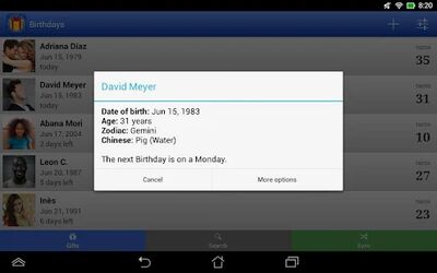 Download Birthdays for Android (Pro Version MOD) for Android
