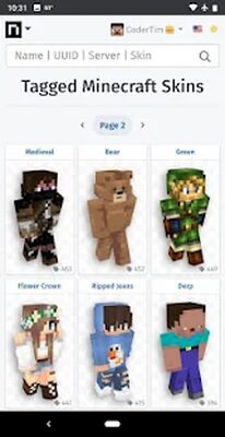 Download NameMC: The Best Minecraft Skins (Unlocked MOD) for Android