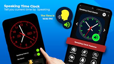 Download Smart Watch Speaking Clock : Talking Clock Time (Pro Version MOD) for Android