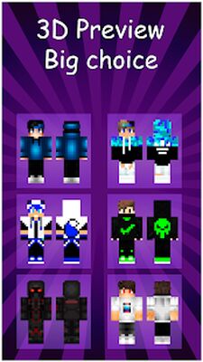 Download Boys Skins For Minecraft PE (Free Ad MOD) for Android
