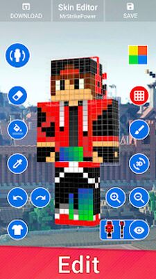 Download Skin Editor for Minecraft PE (Premium MOD) for Android