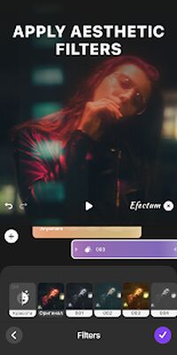 Download Efectum – Video Editor and Maker with Slow Motion (Free Ad MOD) for Android