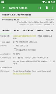 Download tTorrent Lite (Premium MOD) for Android