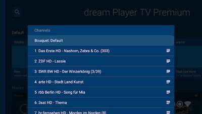 Download dream Player IPTV for Android TV (Unlocked MOD) for Android