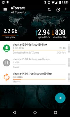Download aTorrent (Free Ad MOD) for Android