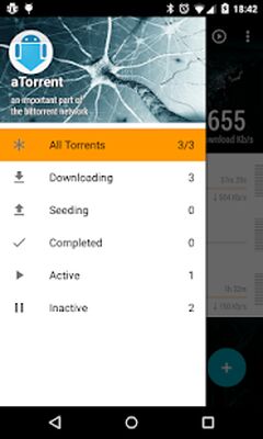 Download aTorrent (Free Ad MOD) for Android